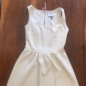Size xs white Anthropologie skater dress